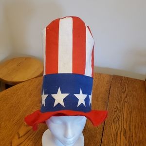 Extra tall patriotic hat